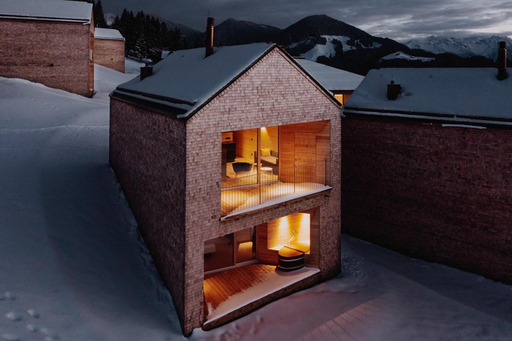 Peterhof Chalets Batschuns Ngoại thất bức ảnh